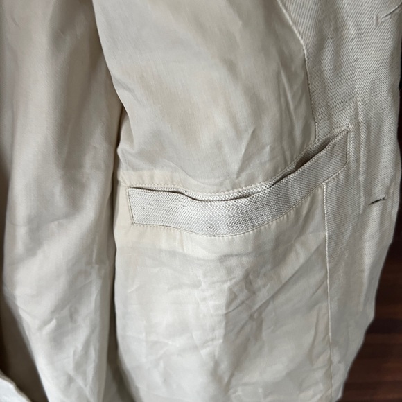 Beige Button-Up Jacket - Picture 4 of 8